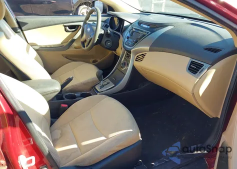 2013 Hyundai Elantra Gls z USA, uszkodzony, nr VIN 5NPDH4AE3DH396042